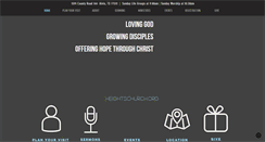 Desktop Screenshot of heightschurch.org