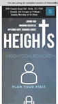 Mobile Screenshot of heightschurch.org